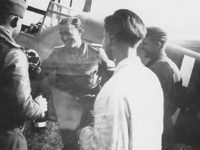 Bf 109 F of 3/JG 51 pilot Oblt. Heinrich Krafft Eastern front 2