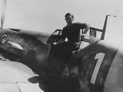 Bf 109 F white 1 10/JG 51 Oblt. Hans Knauth Staffelkapitan 1941