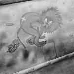 Bf109 E Stab II.JG 27 Stabswappen Albion lion 1941