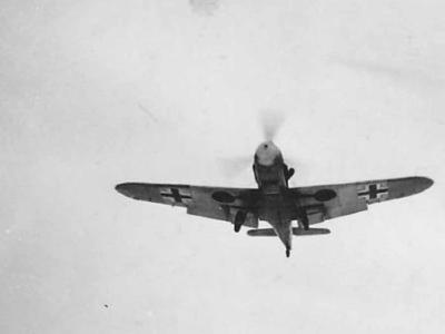 landing Bf 109 F of 10.JG 51 1941 42