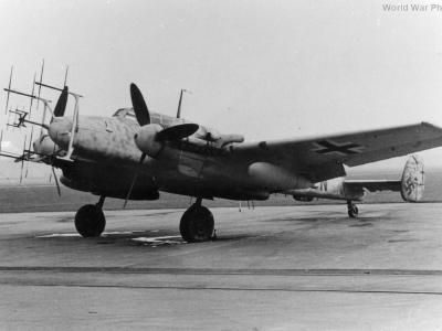 interned Messerschmitt Bf 110G in Switzerland