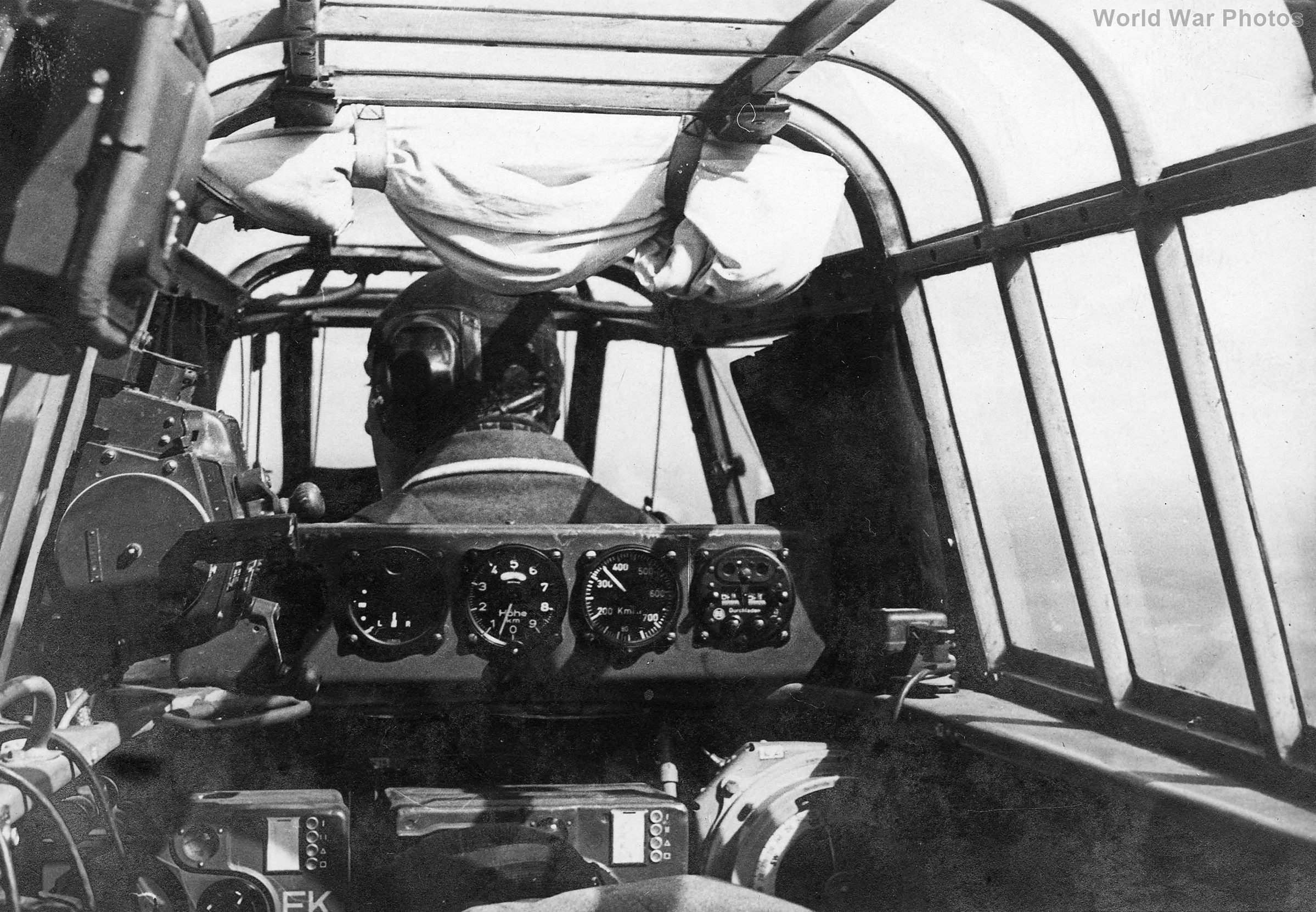 Bf110 cockpit