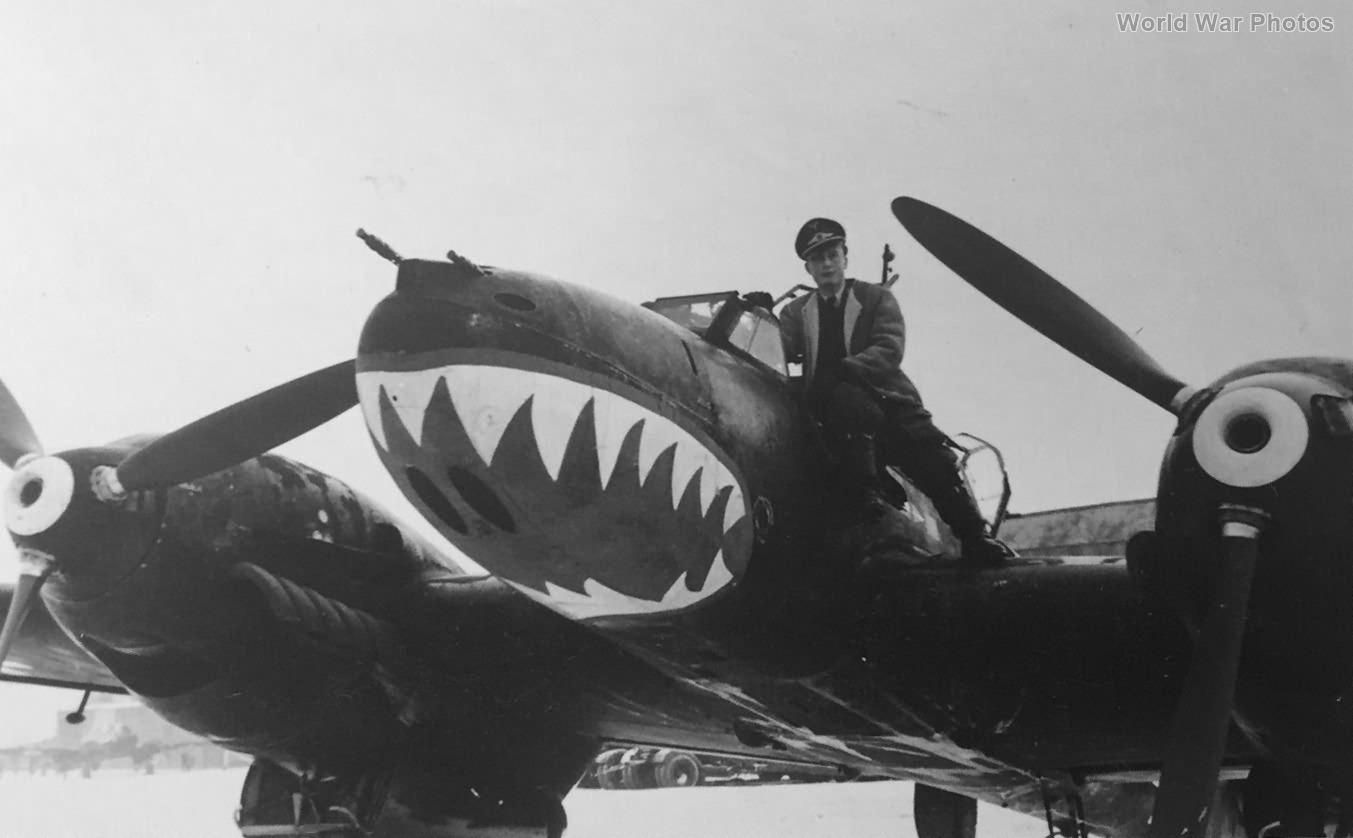 Me 110 at Herdla airfield