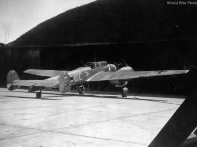 Bf110 flown by Oberleutnant Rudolf Sigmund