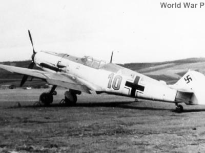 Bf109E „10” of the JG 2