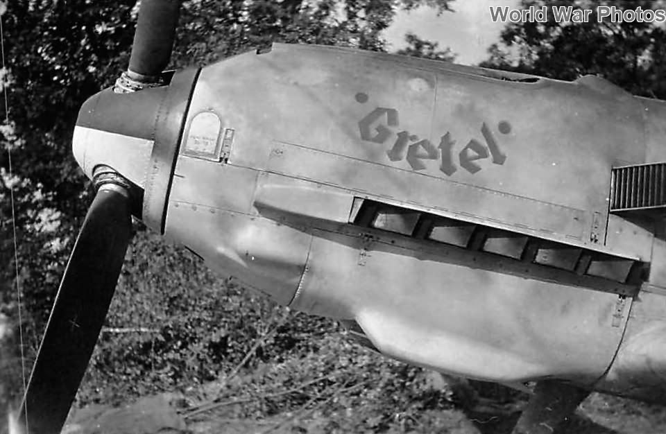 Bf109E named Gretel