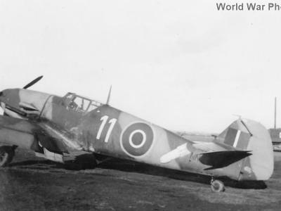 British Bf 109F-2 „White 11” NN644
