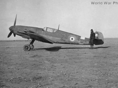 Captured Bf109F-2/trop of the 1 Sqn SAAF