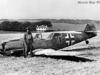 Bf 109E-4 W.Nr. 5587 6/JG 51 shot down by PO Bryan Wicks, 1940