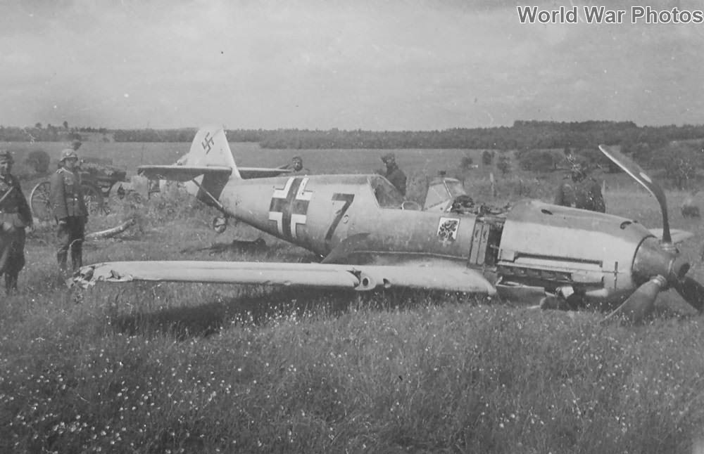 Bf 109E „7” of the II/JG 54, 1940
