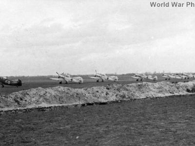 Bf 109s on the ground 14