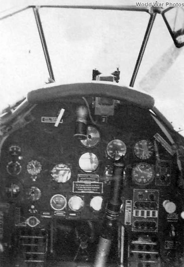 Cockpit of the Junkers Ju 87