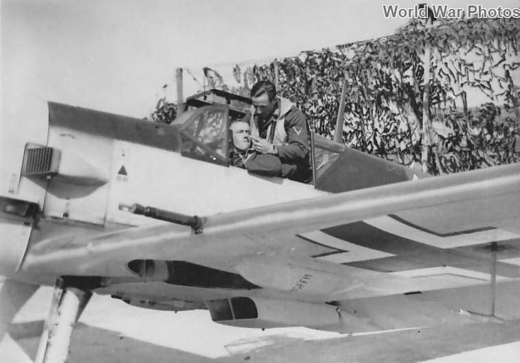 Bf 109 E of the 5/JG 51, 1940