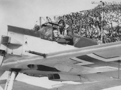 Bf 109 E of the 5/JG 51, 1940