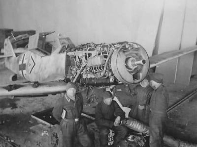 Bf 109 F-2 Stab I/JG 51, pilot Wiilli Hachfeld Stara Russa