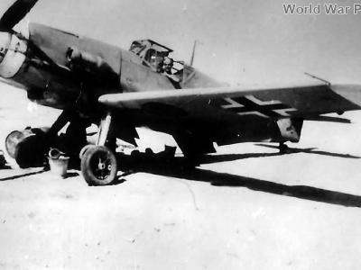 Bf 109 F-4/trop of the 3/JG 27 Quasaba 1942