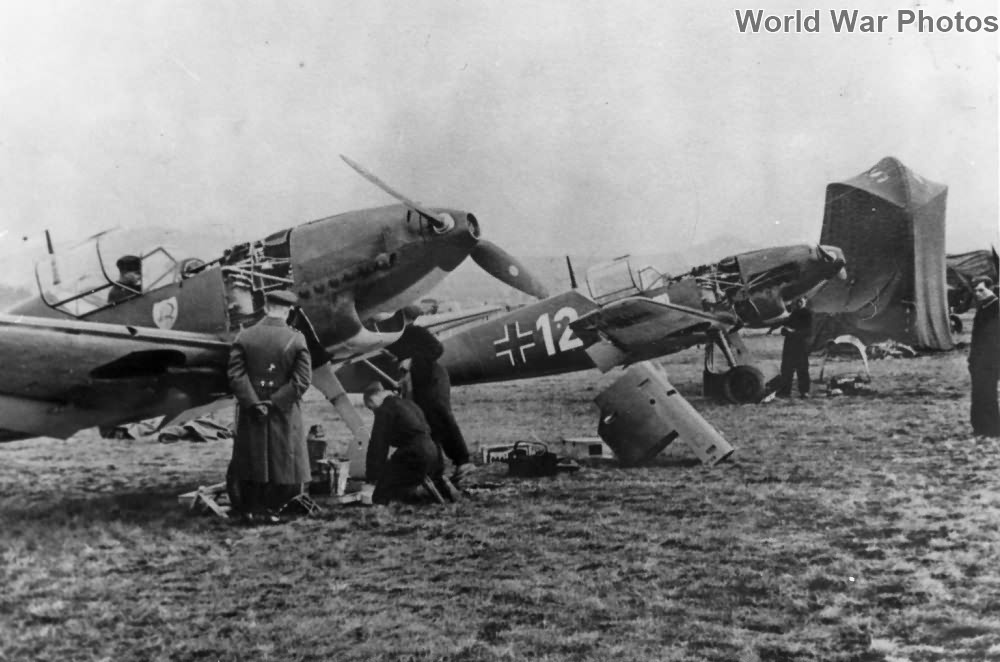 Me 109C of the JG 2 „Richthofen”, Karlsbad 1938