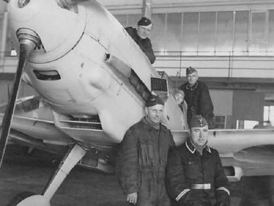 Me 109 E of the 6/JG 51 in Boblingen Spring 1940