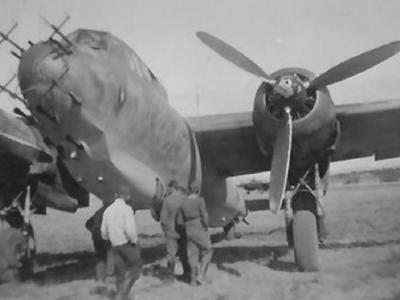 Do 217J from NJG3 with radar FuG 212