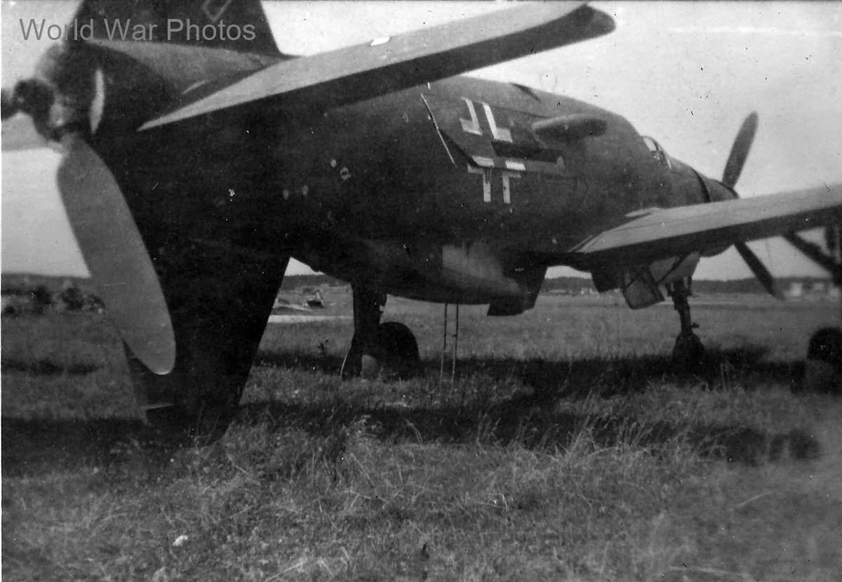 Abandoned Dornier Do 335, 1945