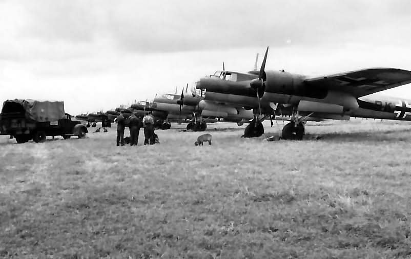 Bombers Do 17 P of the KG 51 France May 1940