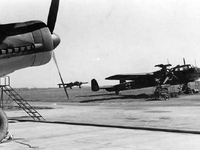 Do17 and Ju88 A 7T+BH of the 1/KGr 606 Ansbach 1941