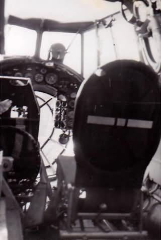 Dornier Do17 P of the I/KG 255, cockpit, Stolp Reitz June 1939