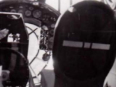Dornier Do17 P of the I/KG 255, cockpit, Stolp Reitz June 1939