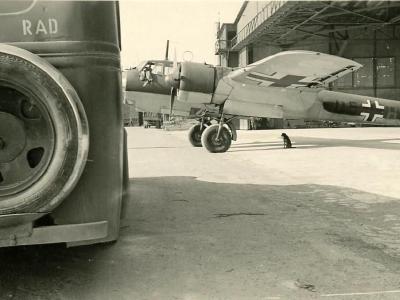 Dornier Do17 code U5+HA of Stab KG2