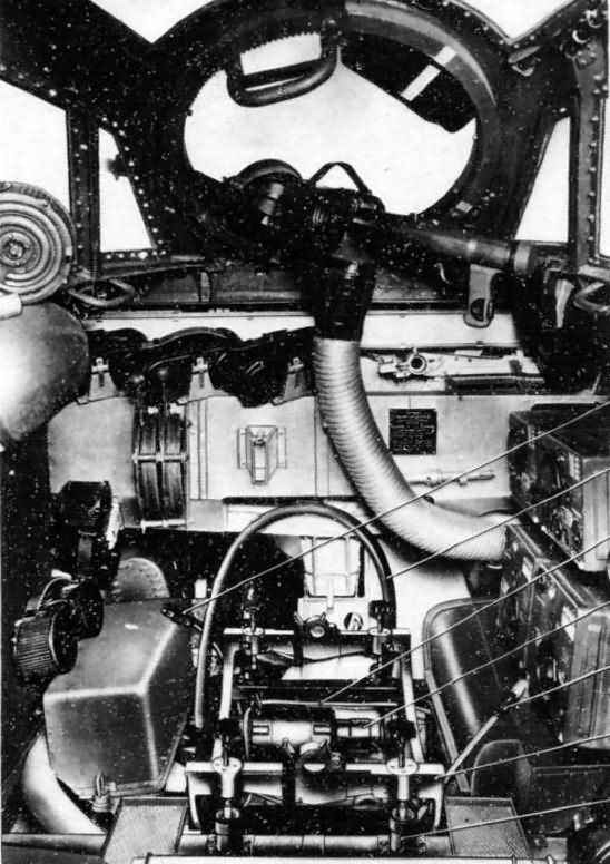 Dornier Do17 Z cockpit