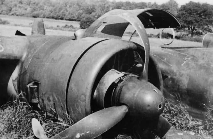 Crashed Dornier Do17 engine