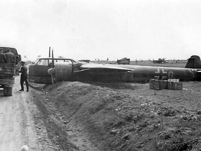 Dornier Do 17 Z crash France 1940