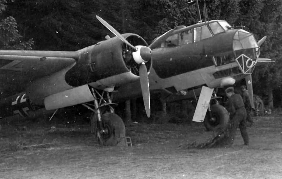 German medium bomber Dornier Do17 Z