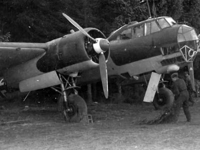 German medium bomber Dornier Do17 Z