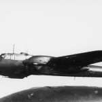 Night fighter Dornier Do 215 B-5 R4+SN of NJG 2 in flight 1942