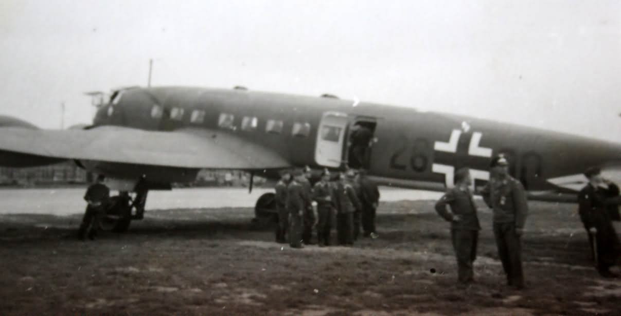 Focke Wulf Fw200 code 26+00 of the Fliegerstaffel des Führers (F.d.F.)