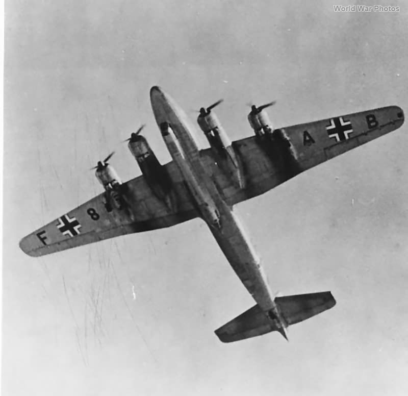 Fw 200 C Condor of KG 40 in flight