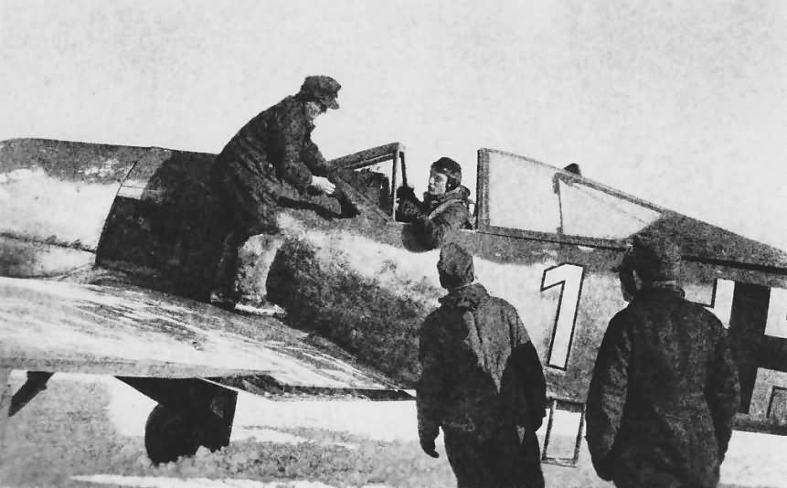 Fw 190A white 1 2/JG 51 Lt Joachim Brendel Winter 1942 – 1943