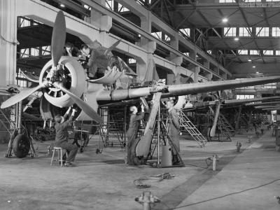 Fw 190 assembly line Bremen
