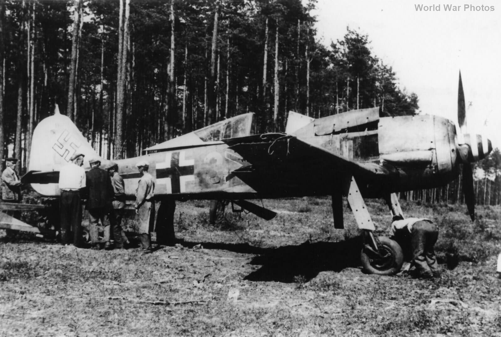 Abandoned Fw 190 F-8