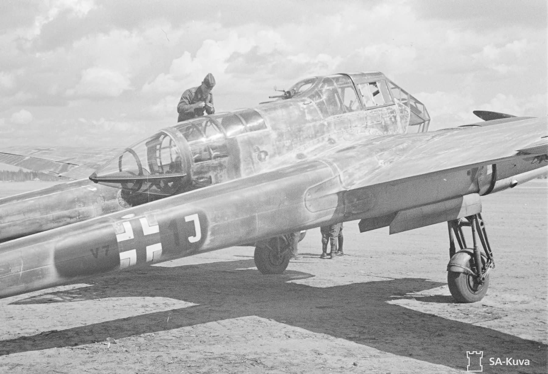 Fw 189 A-3 of the 1.(H)/32 V7+1J, June 1943