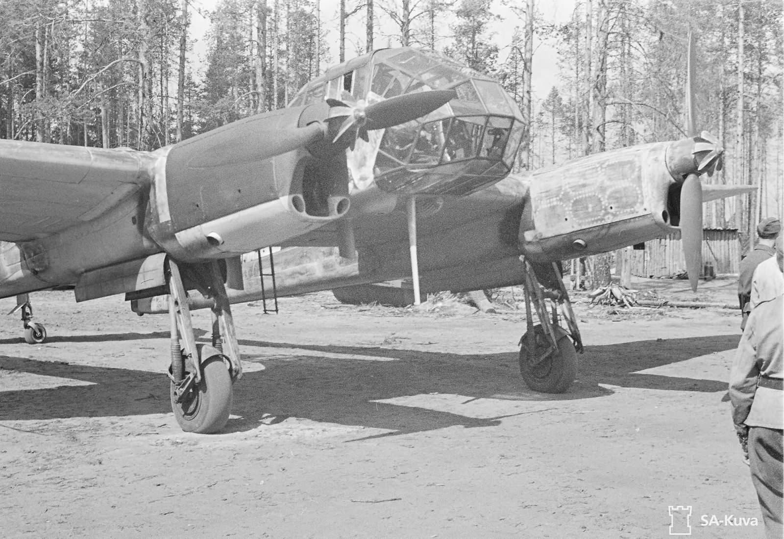 Focke-Wulf Fw 189 A-3 of the 1.(H)/32 V7+1J , Finland June 1943
