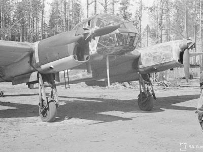 Focke-Wulf Fw 189 A-3 of the 1.(H)/32 V7+1J , Finland June 1943