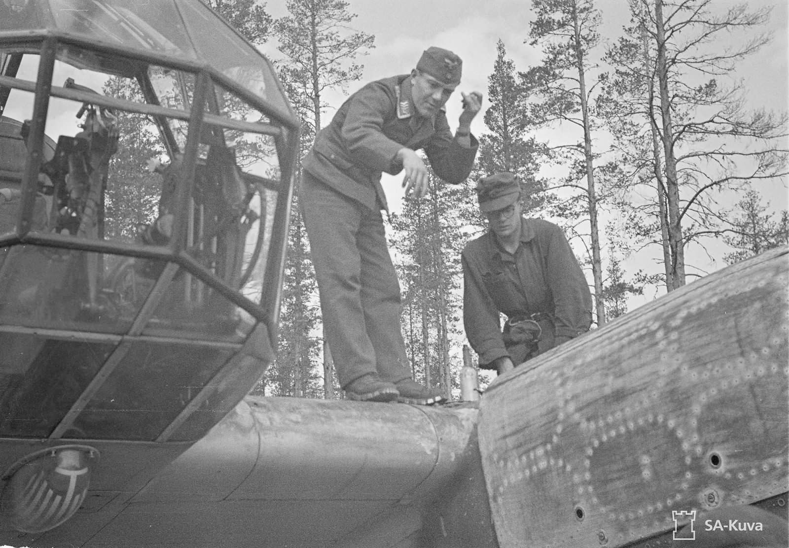 Fw 189 A-3 of the 1.(H)/32 V7+1J June 1943 4