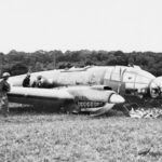He 111P KG55 crash-landed at Hipley in Hampshire 12 July 1940