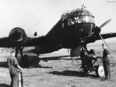 He 177A-3 NF-GB of the FFS (B) 16 at Burg