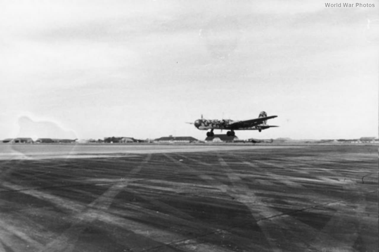 Heinkel He 177 landing