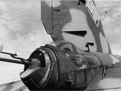 He 177 tail gunner