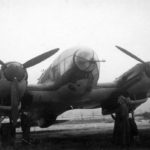 Frontal view of a He 111