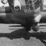 Heinkel He 111 front view bomber